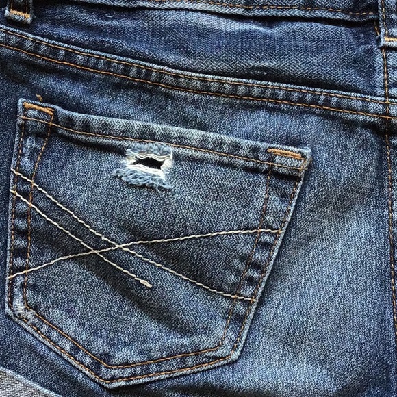 Aeropostale denim shorts Size 1/2 - Picture 6 of 6